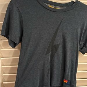 Aviator Nation Black Lightening Bolt T-Shirt